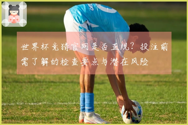 世界杯竞猜官网是否正规?投注前需了解的检查要点与潜在风险